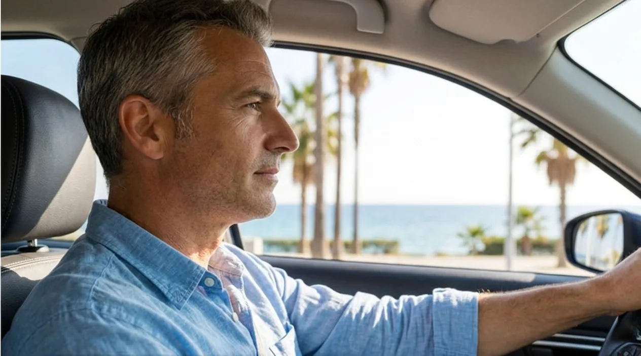 Local driver ready for a private transfer from Tanger Med